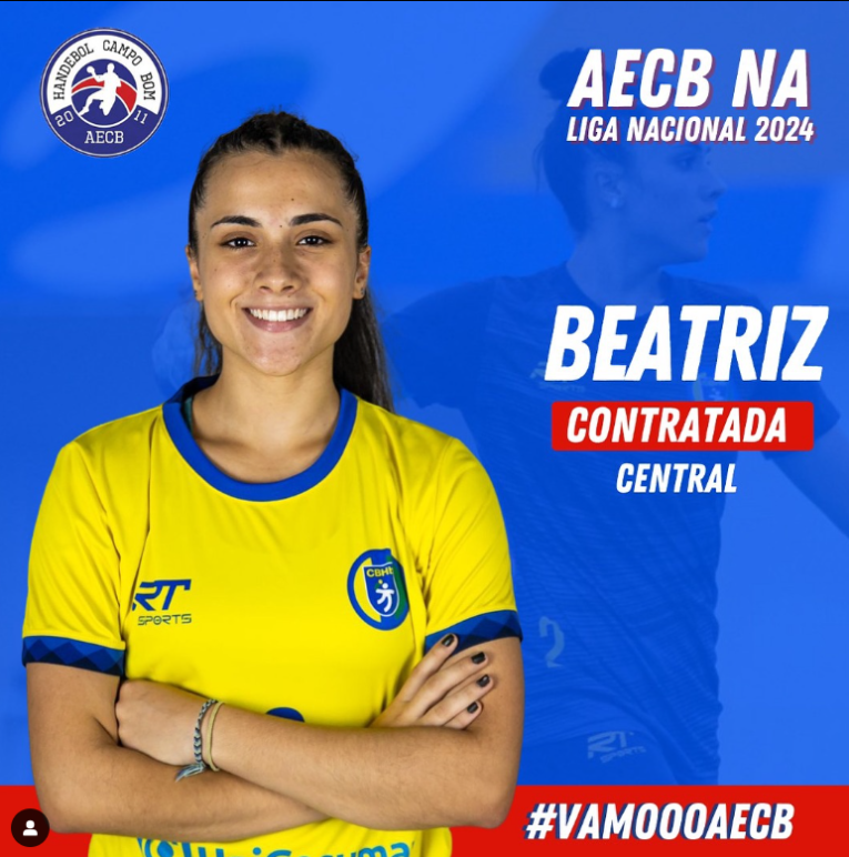 Da Seleção para Campo Bom: central Beatriz está fechada com a AECB!