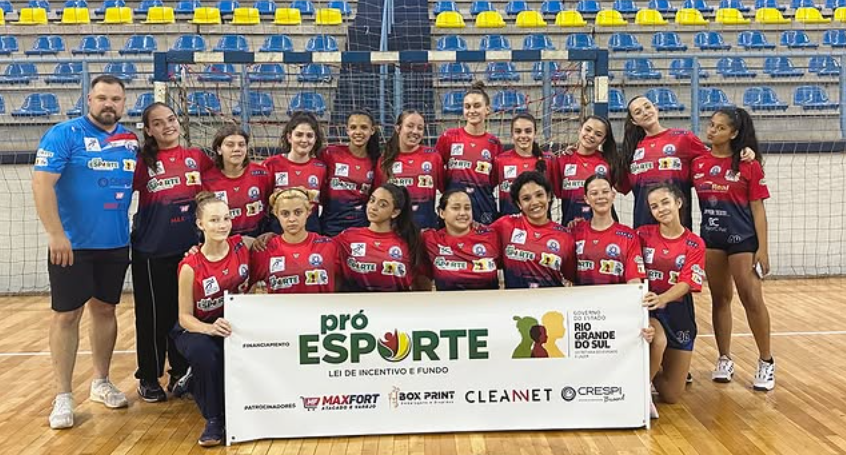 Equipe cadete da AECB disputa a Taça Sul nesta semana