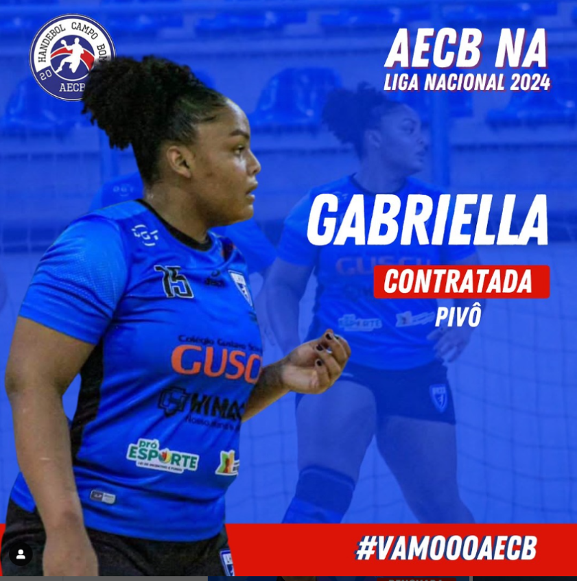 Pivô Gabriella é mais uma contratada para 2024
