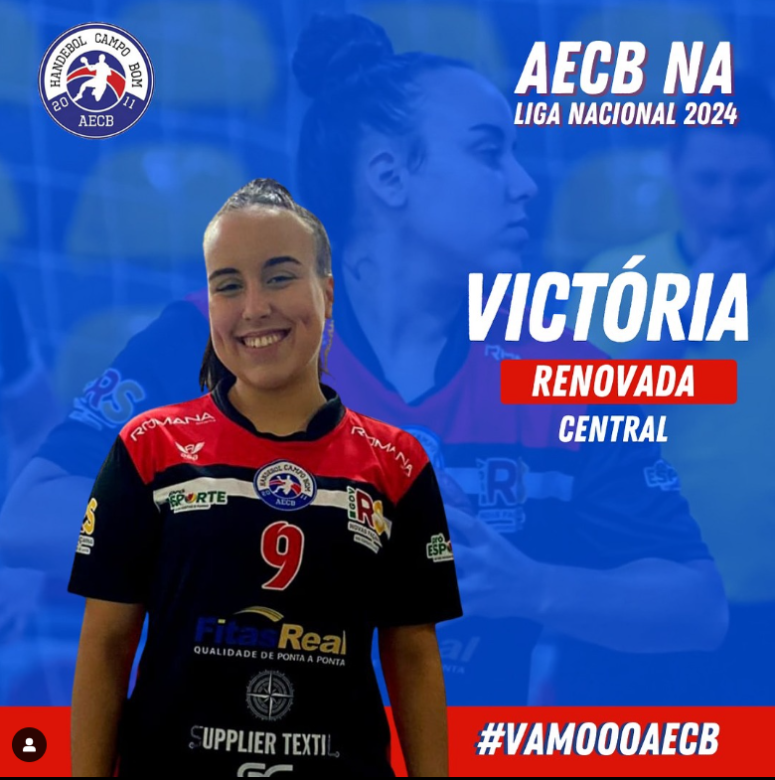 Victória também renova com a AECB