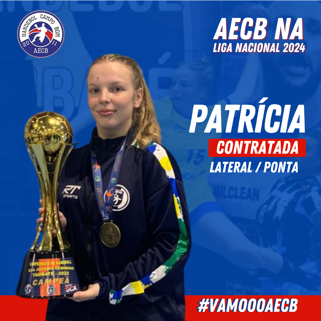 Da Seleção para a AECB: Patrícia é contratada